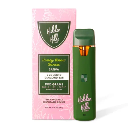 Hidden Hills Nigh Night Blend Purplato Zyrup THC-A + D9 + THC-P Disposable (2grams)
