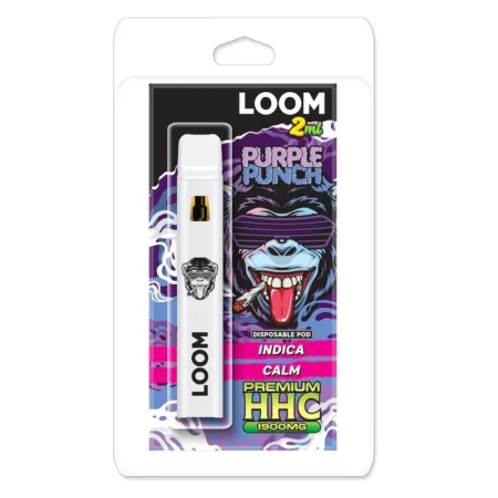 Loom 2ml DISPOSABLE - Purple Punch Premium HHC 2ml
