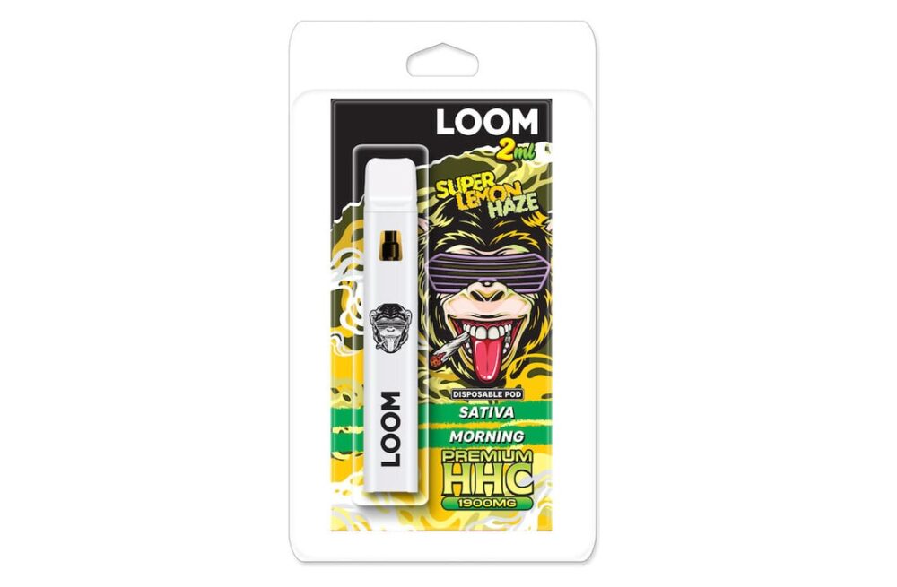 Loom 2ml DISPOSABLE - Super Lemon Haze Premium HHC 2ml