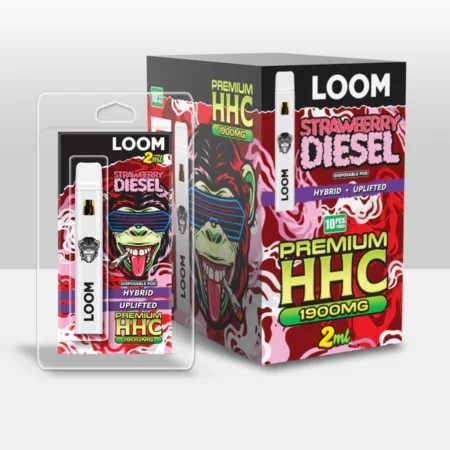 Loom 2ml DISPOSABLE - Strawberry Diesel Premium HHC 2ml