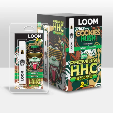 Loom 2ml DISPOSABLE - Cookie Kush Premium HHC 2ml