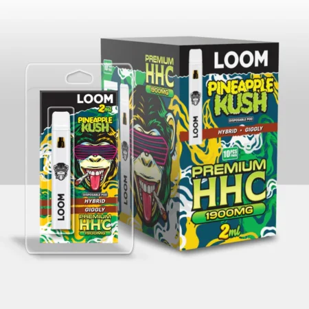 Loom 2ml DISPOSABLE - Pineapple Kush Premium HHC 2ml