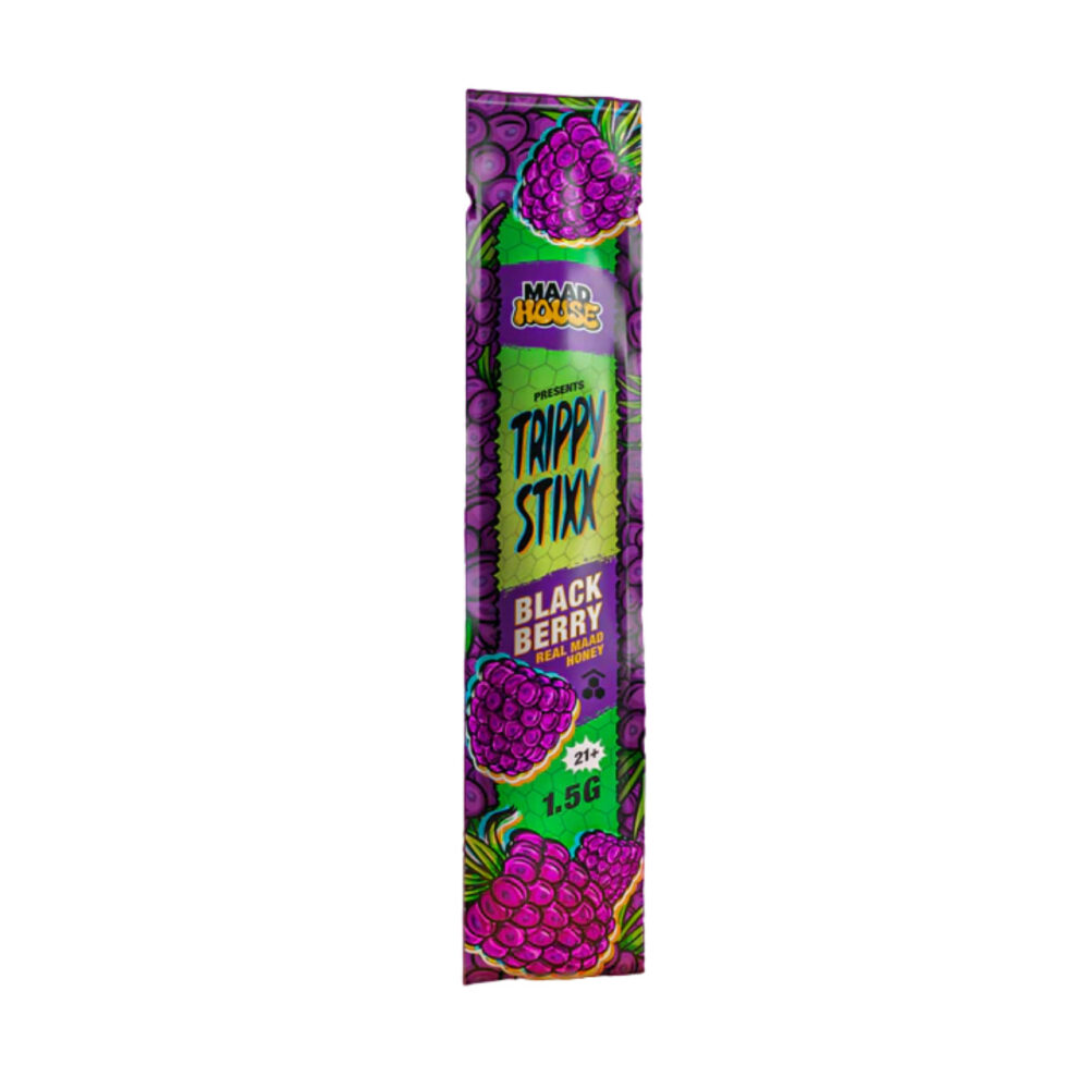 Maad House Mad Honey Trippy Stixx - Blackberry (5 pcs) - Image 2
