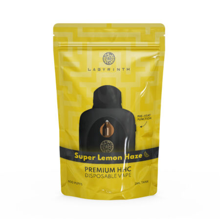 Labyrinth Delights - HHC Disposable - Super Lemon Haze (2ml )