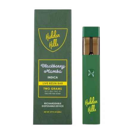 Hidden Hills Fire Fire Blend Blackberry Mamba D11 + D9 +THCP Dispoasable (2grams)