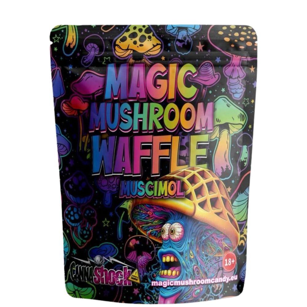 Cannashock - Magic Mushroom Caramel Waffle