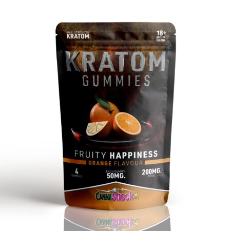 Kratom Gummy Orange (4 pcs)