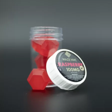MAZE HHC Raspberry Gummies - 100MG