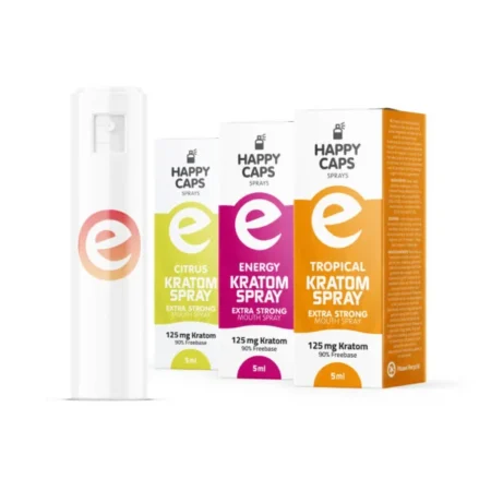 Happy Caps - Kratom Mouth Spray (Display 9 pcs)